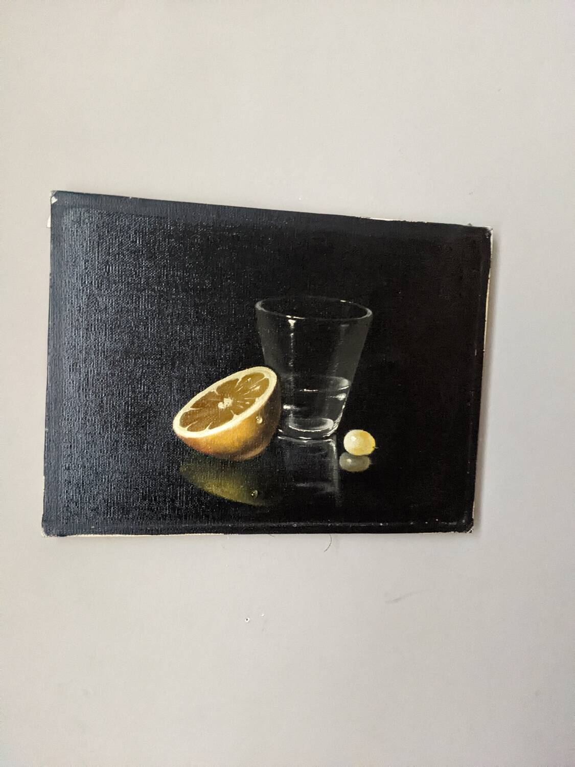 Still life oil on canvas contemporary painting