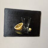 Still life oil on canvas contemporary painting