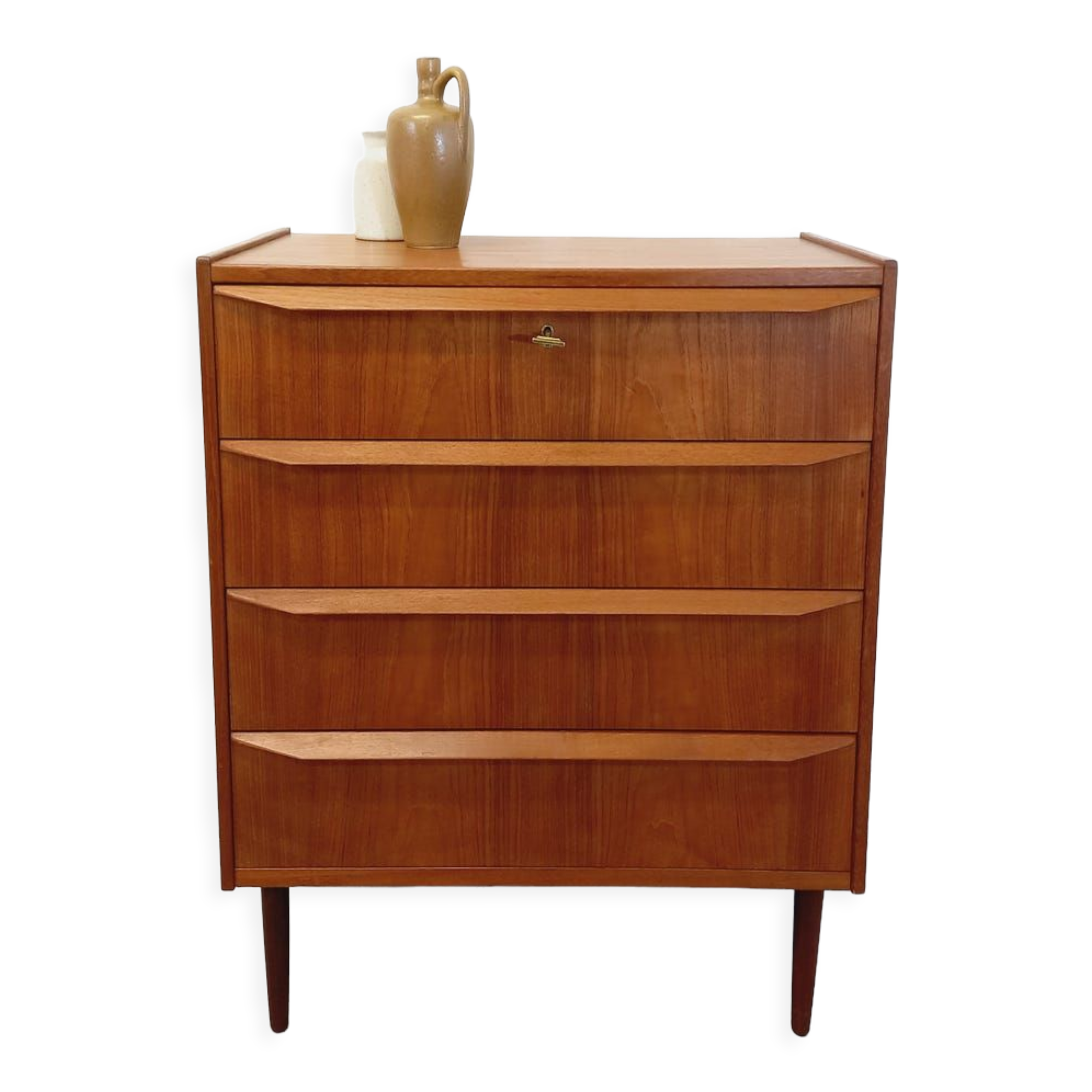 Scandinavian teak chest of drawers from the 60s