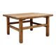 Brutalist coffee table in solid wood