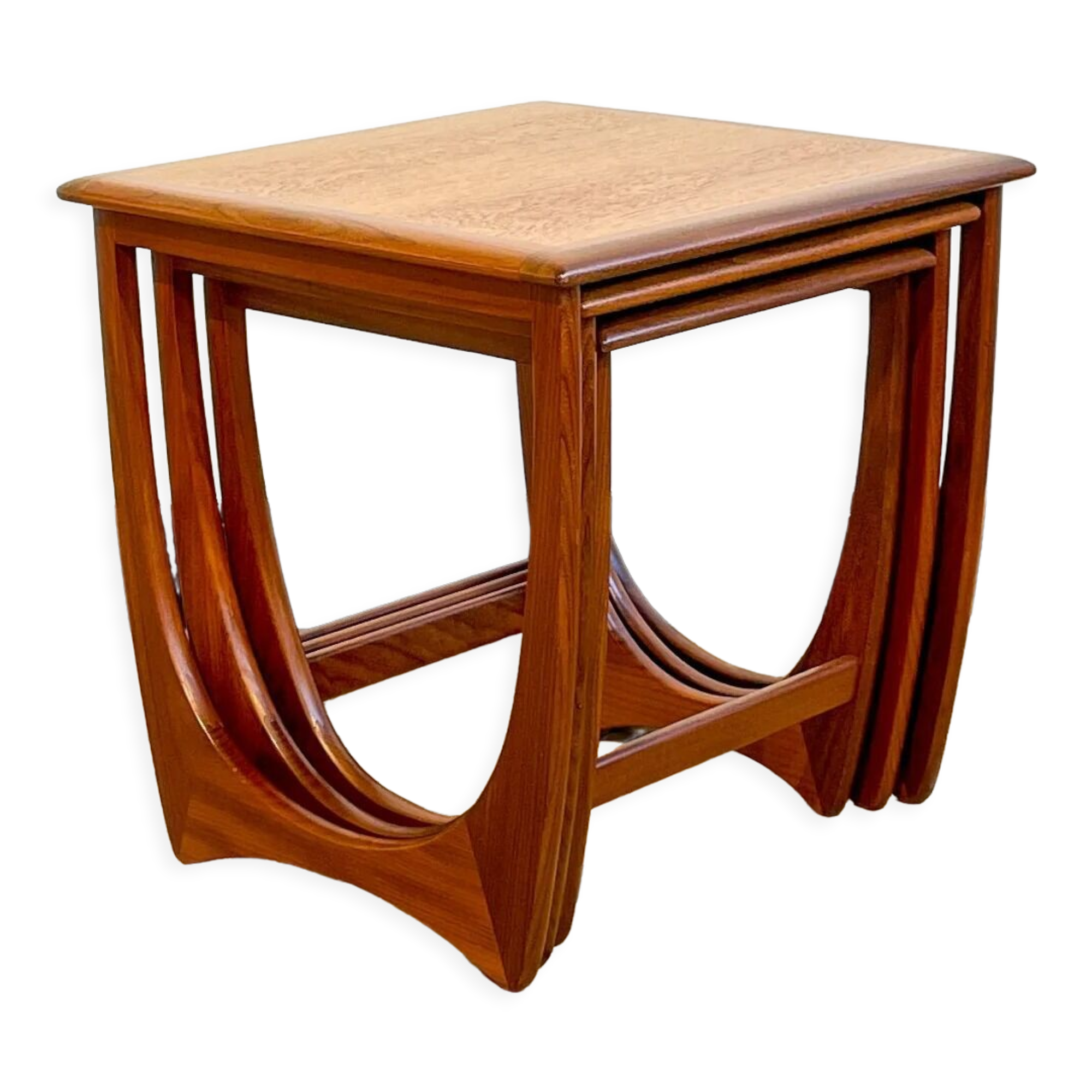 Teak trundle coffee table by Victor Wilkins for G-Plan