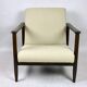 Beige boucle armchair , 1970s