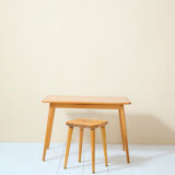 Swedish desk and stool by Göran Lalmvall 1940/50