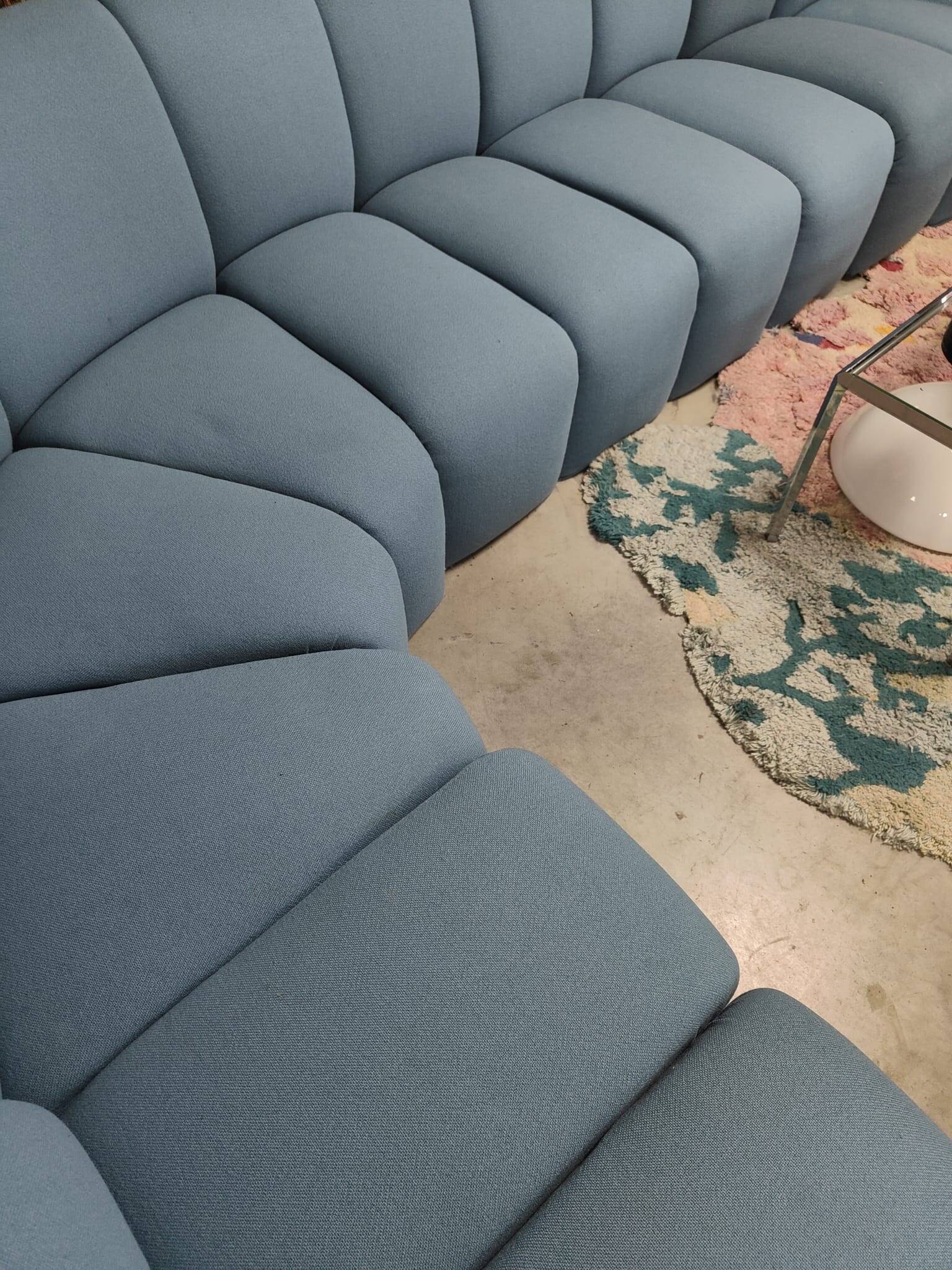 Rare Dutch vintage design modular 'Mississippi' sofa Pierre Paulin Artifort