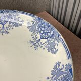 Compotier terre de fer piedouche 19th