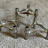 Stackable candle holder design from the 70s