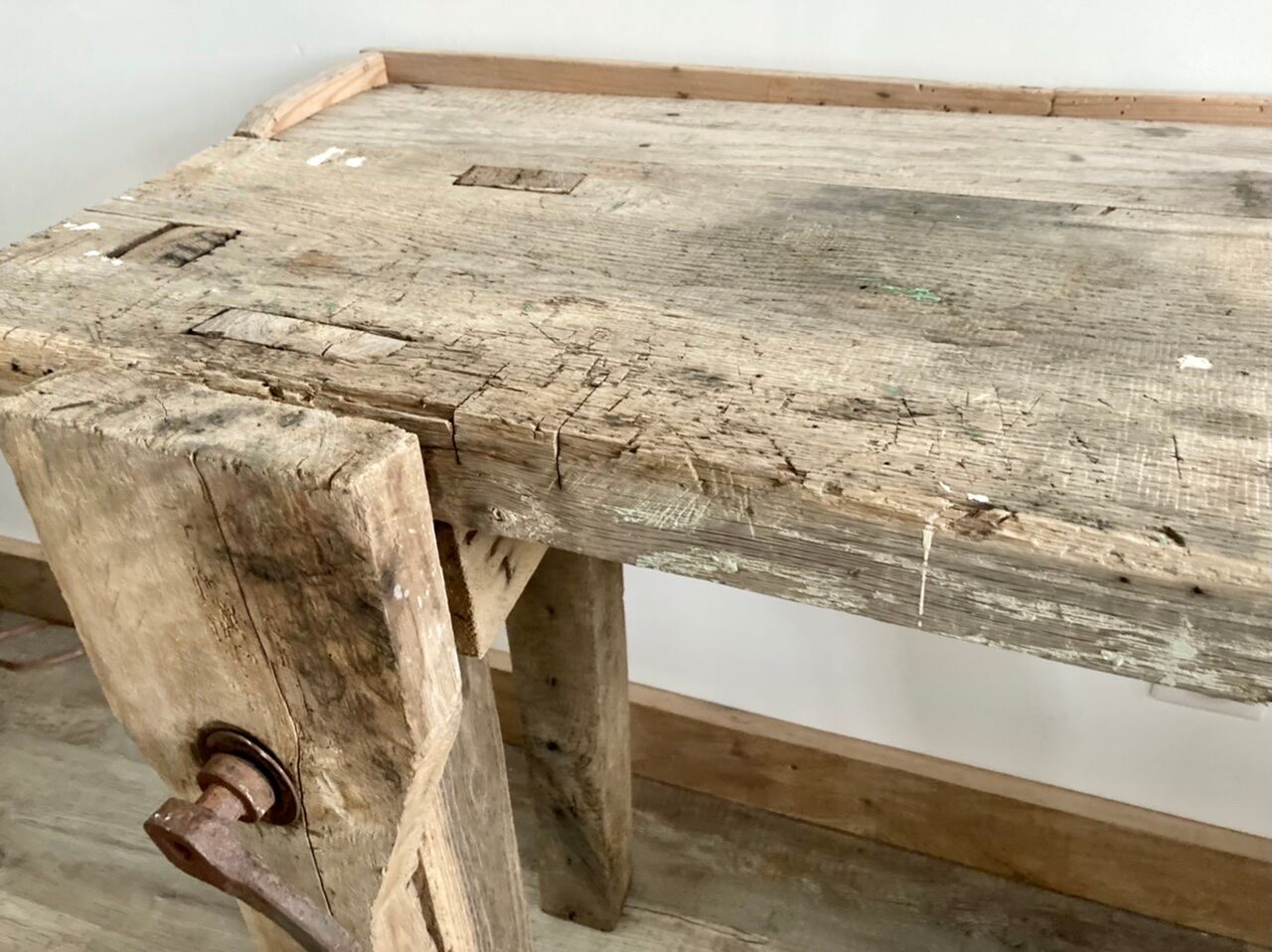 Authentic old workbench
