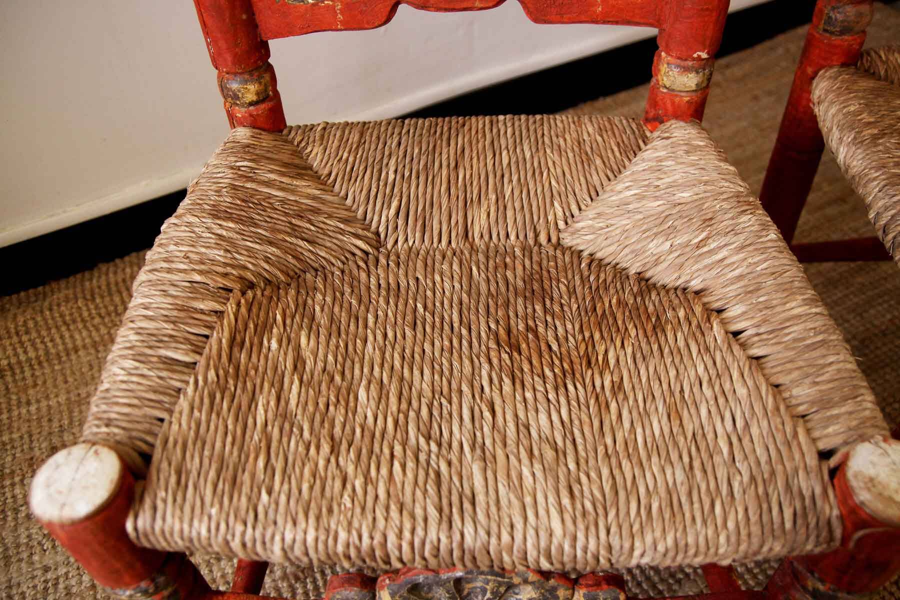 Pair of Majorcan chairs