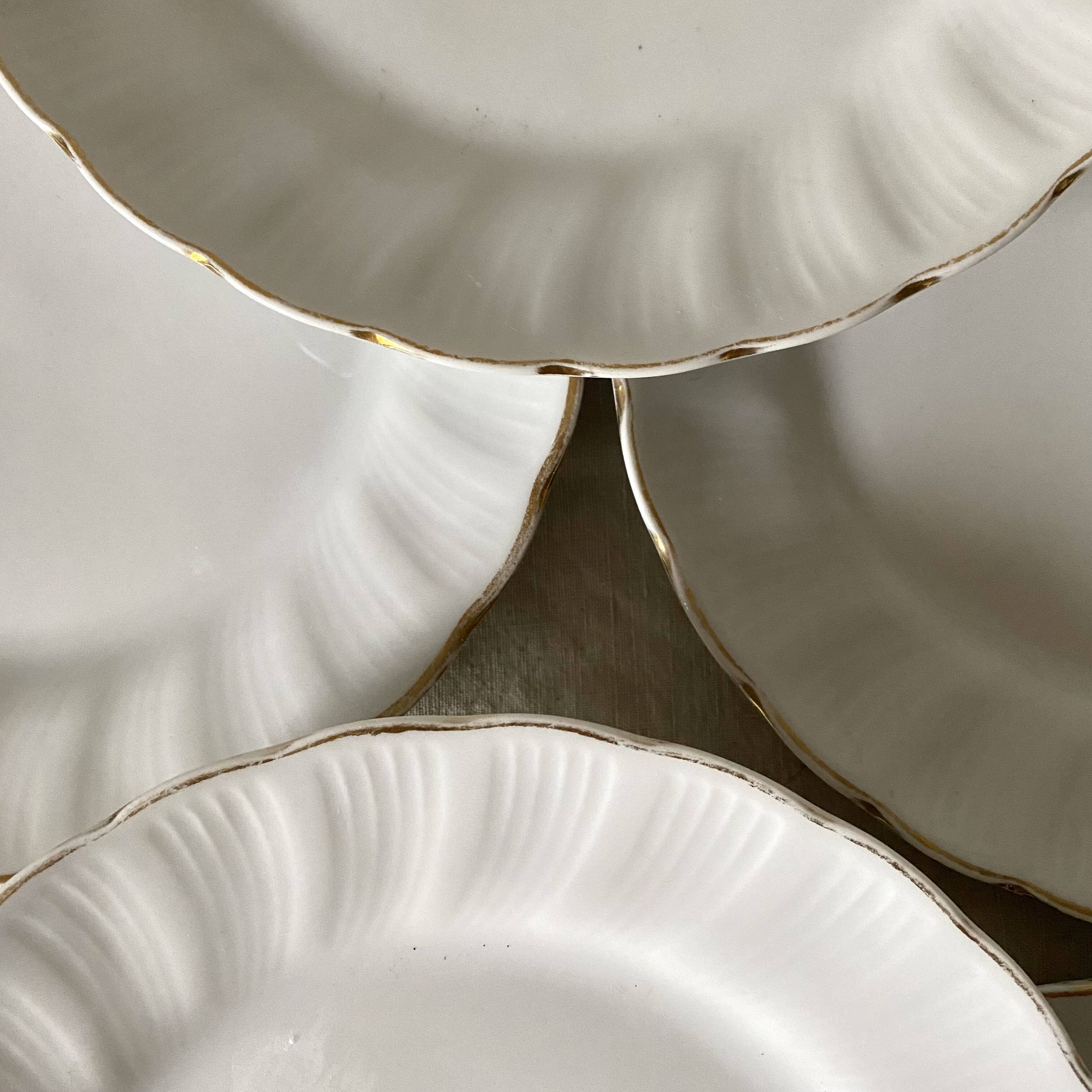 Bavaria Winterling Porcelain Dessert Plates