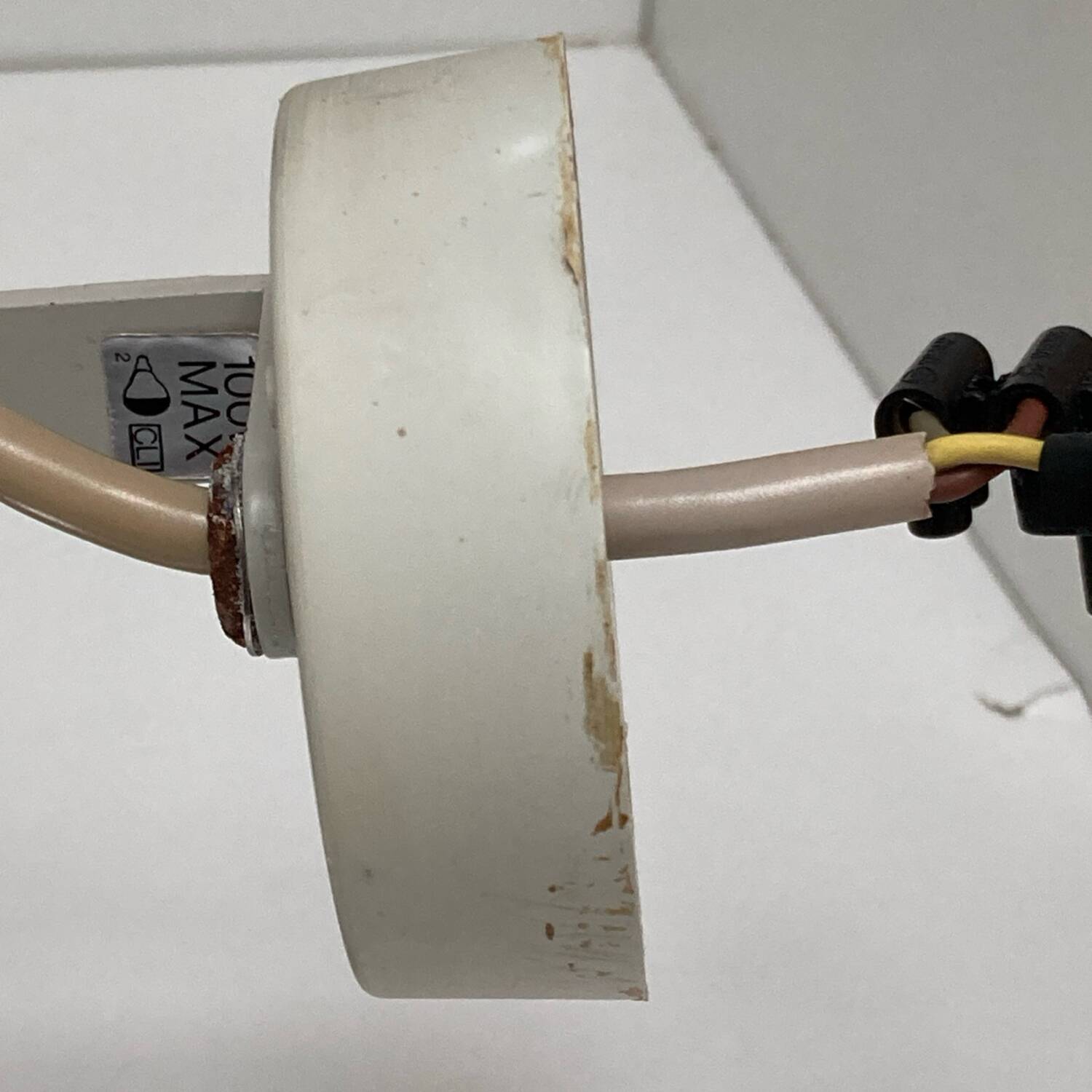 German aluminum wall light CONCORD LIGHTNING MURALE 70’S