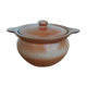 Eared pot, marsh sandstone sugar bowl