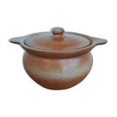 Eared pot, marsh sandstone sugar bowl