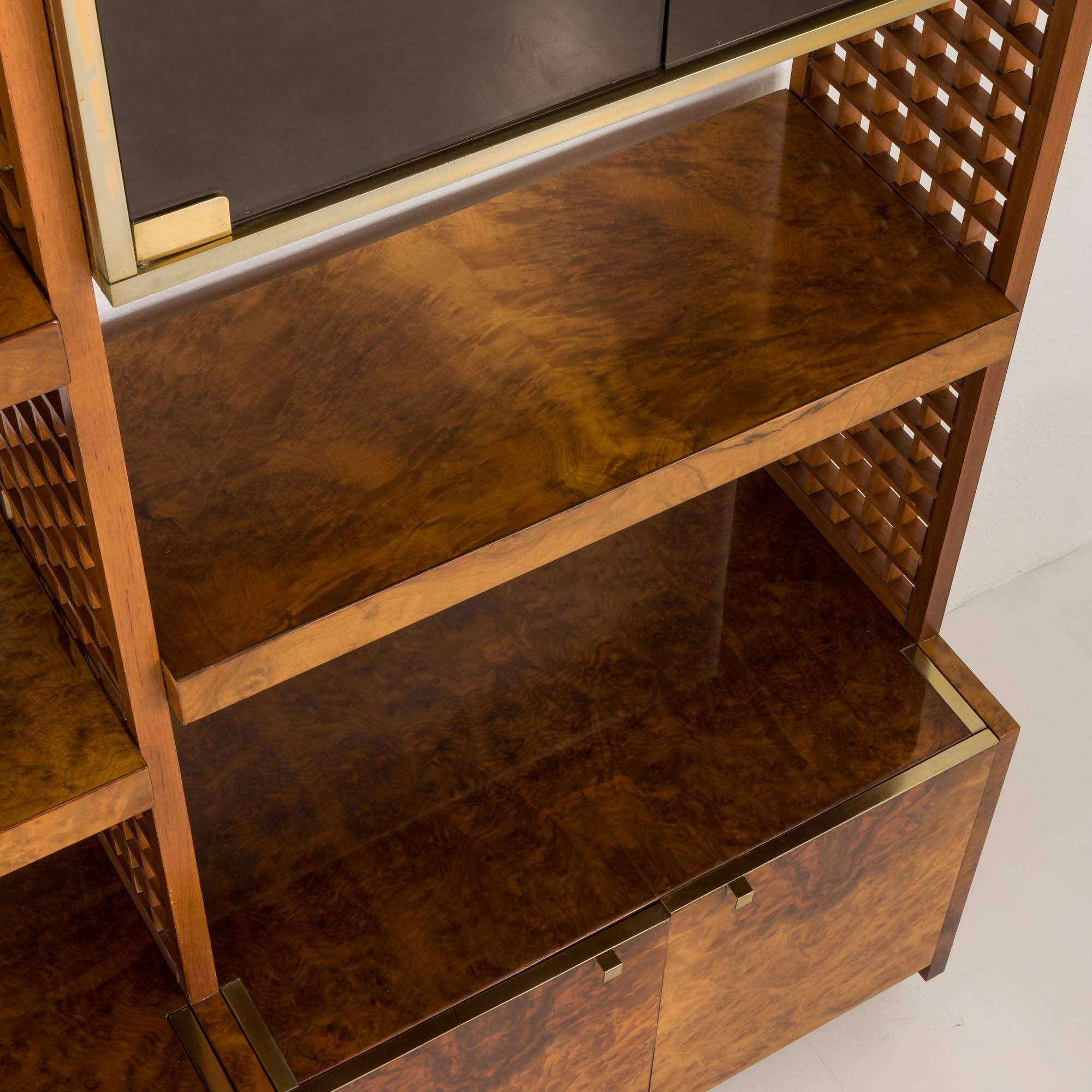 Italian Display Unit or room divider by Gianluigi Gorgoni for Fratelli Turi