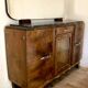 Superb buffet / very Art Deco from the 50s-60s in solid wood (veneer)