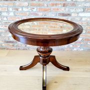 Round side table in Empire style, Hollywood Regency