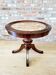 Round side table in Empire style, Hollywood Regency