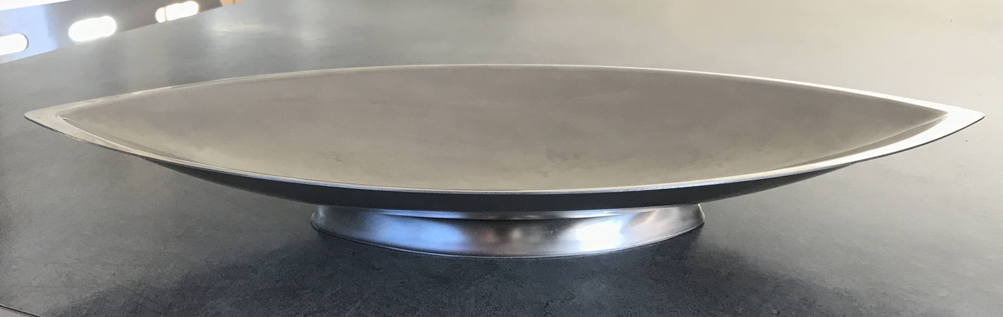 Tray, cosmos serving dish on foot guy degrenne