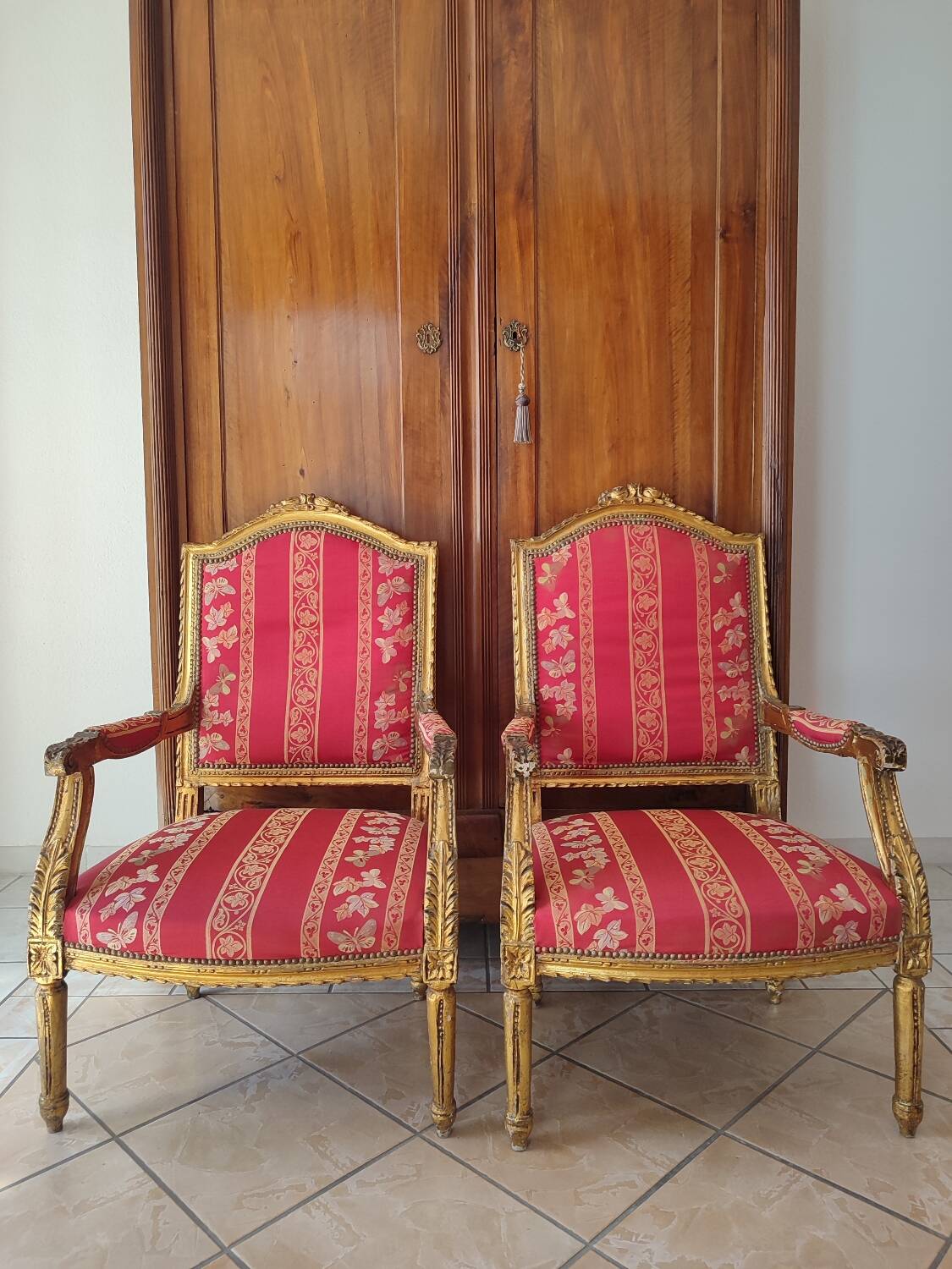 Voltaire armchairs