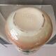 Tobacco pot or empty pocket in slip floral decoration digoin