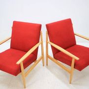 Pair of Two Armchairs, 1960s