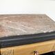 Chest of 5 drawers black figures and wood