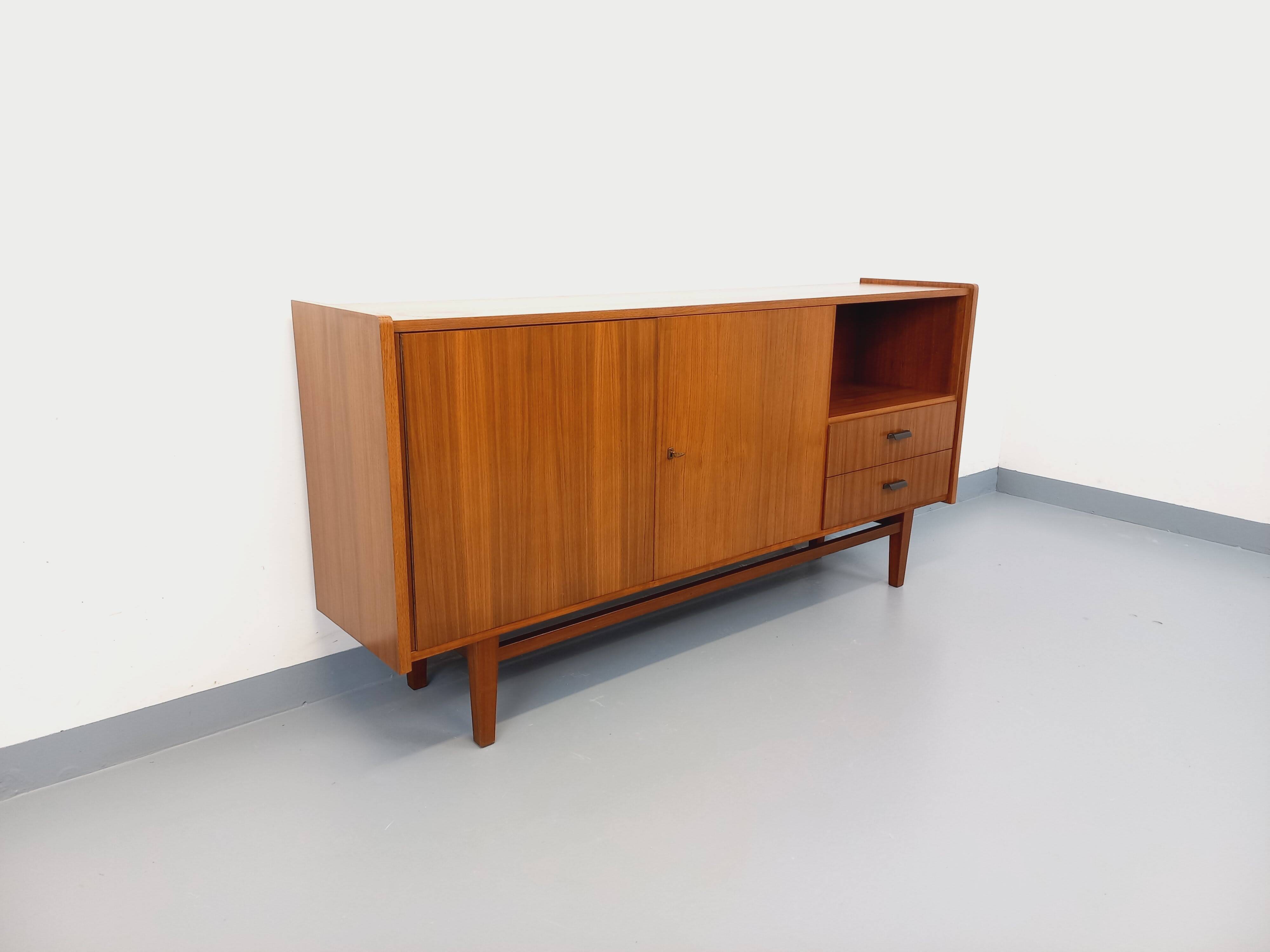Vintage Scandinavian teak enfilade from the 1960s.