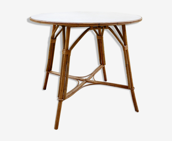 Table en rotin