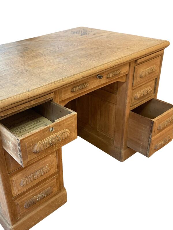 Bureau en chêne massif « Georges »