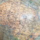 Globe terrestre lumineux Columbus Jordglob, Suède, 1950s