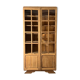 Vitrine vintage petit carreaux en chêne