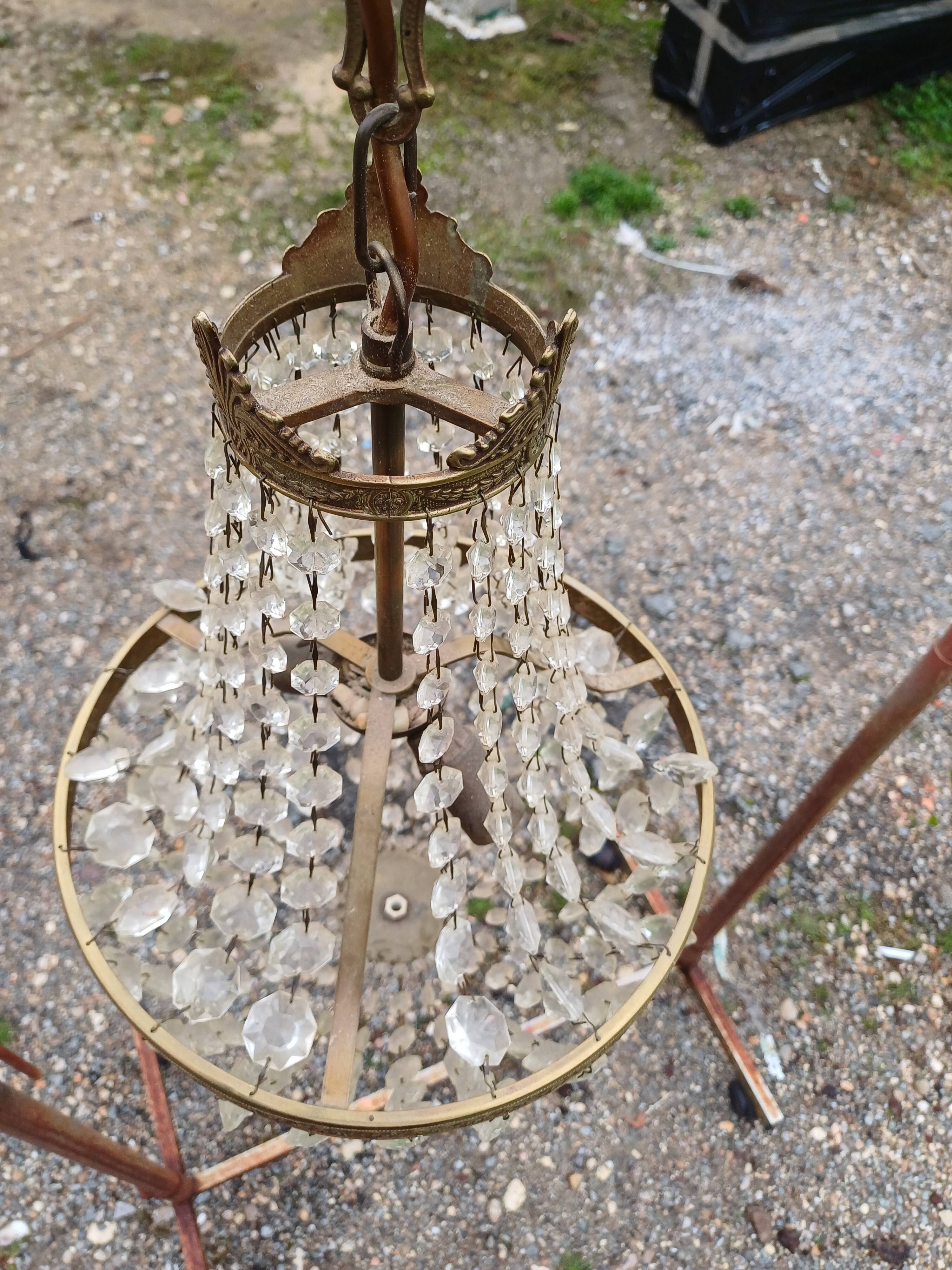 Hot Air Balloon Chandelier with Tassels