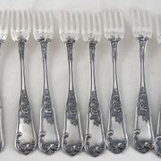 Orbrille Louis XV cutlery set 73 pieces in silver-plated metal, excellent condition.