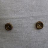 Linen and cotton cushion