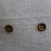 Linen and cotton cushion