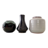Composition of 3 ceramic vases