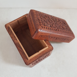 Coffre en bois boite