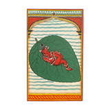 Lithographie vintage mythologie indienne