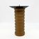 1960s modernist wooden candlestick, Germany