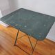 Folding garden table