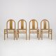 4 “Thalia” chairs by Annig Sarian for T70, 1970s