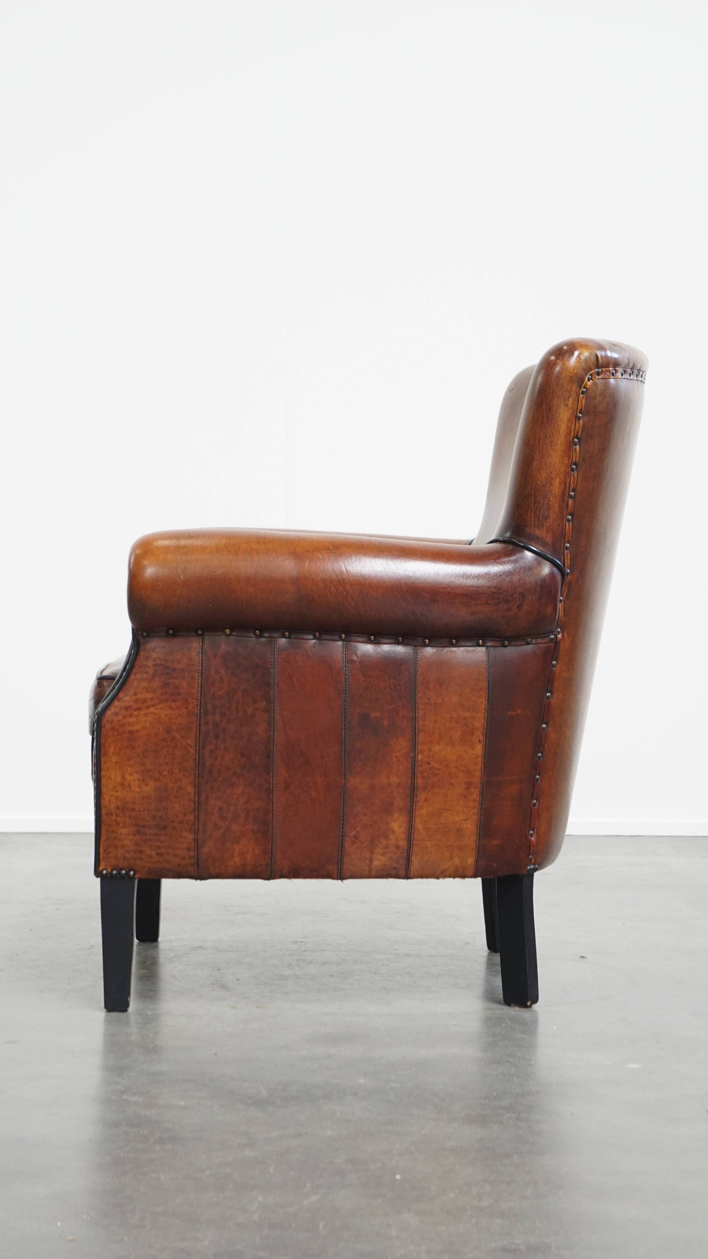 Sheepskin Leather Armchair