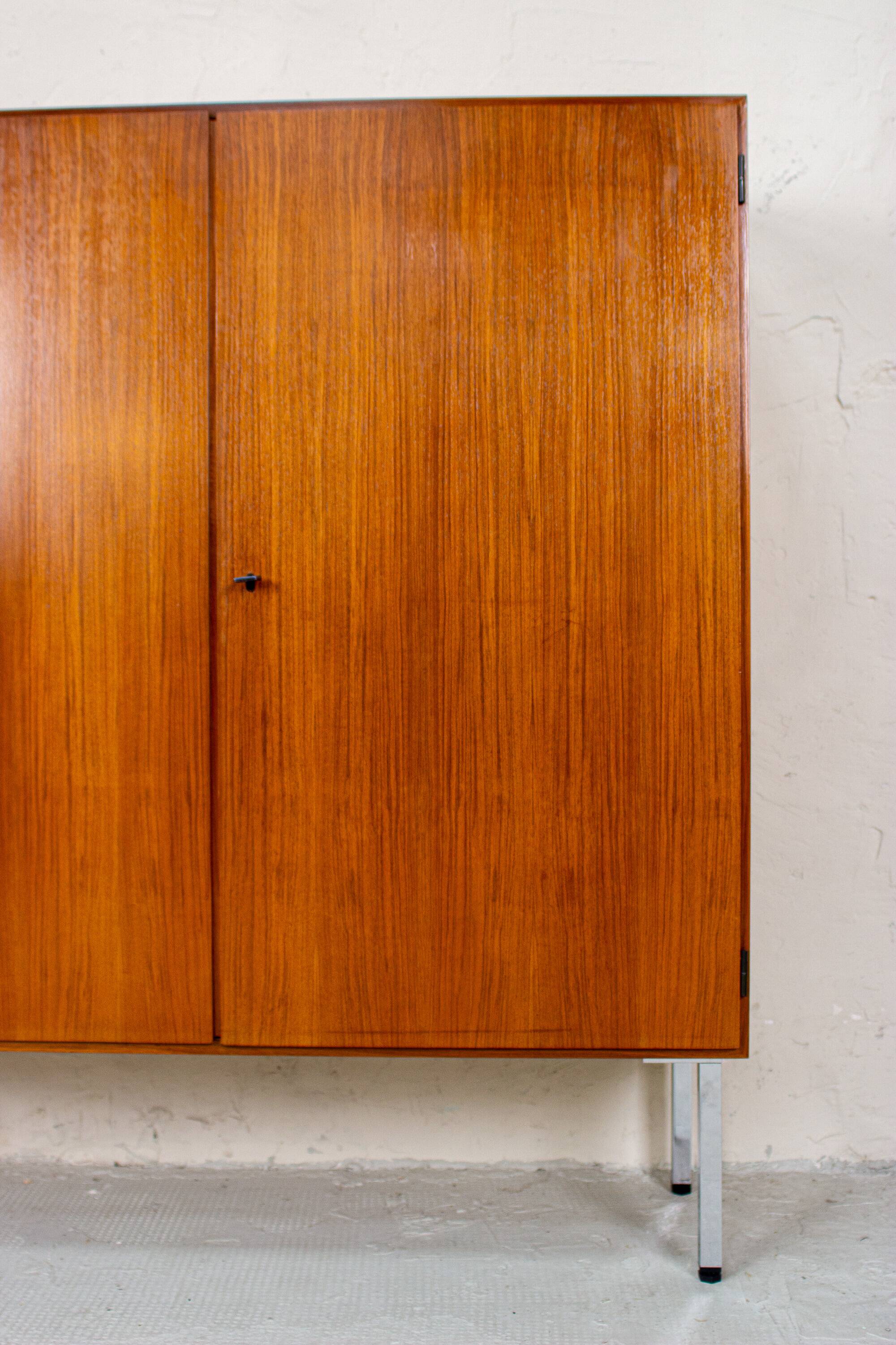 Buffet vintage commode sideboard highboard mid-century teck noyer