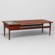 Table basse scandinave Samcom en teck – années 60