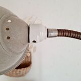 Antique articulated metal workshop lamp