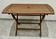 Folding table in exotic wood for the terrace