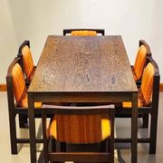 Dining Set from the Mid-20th Century – Table with 6 Chairs (1970s)