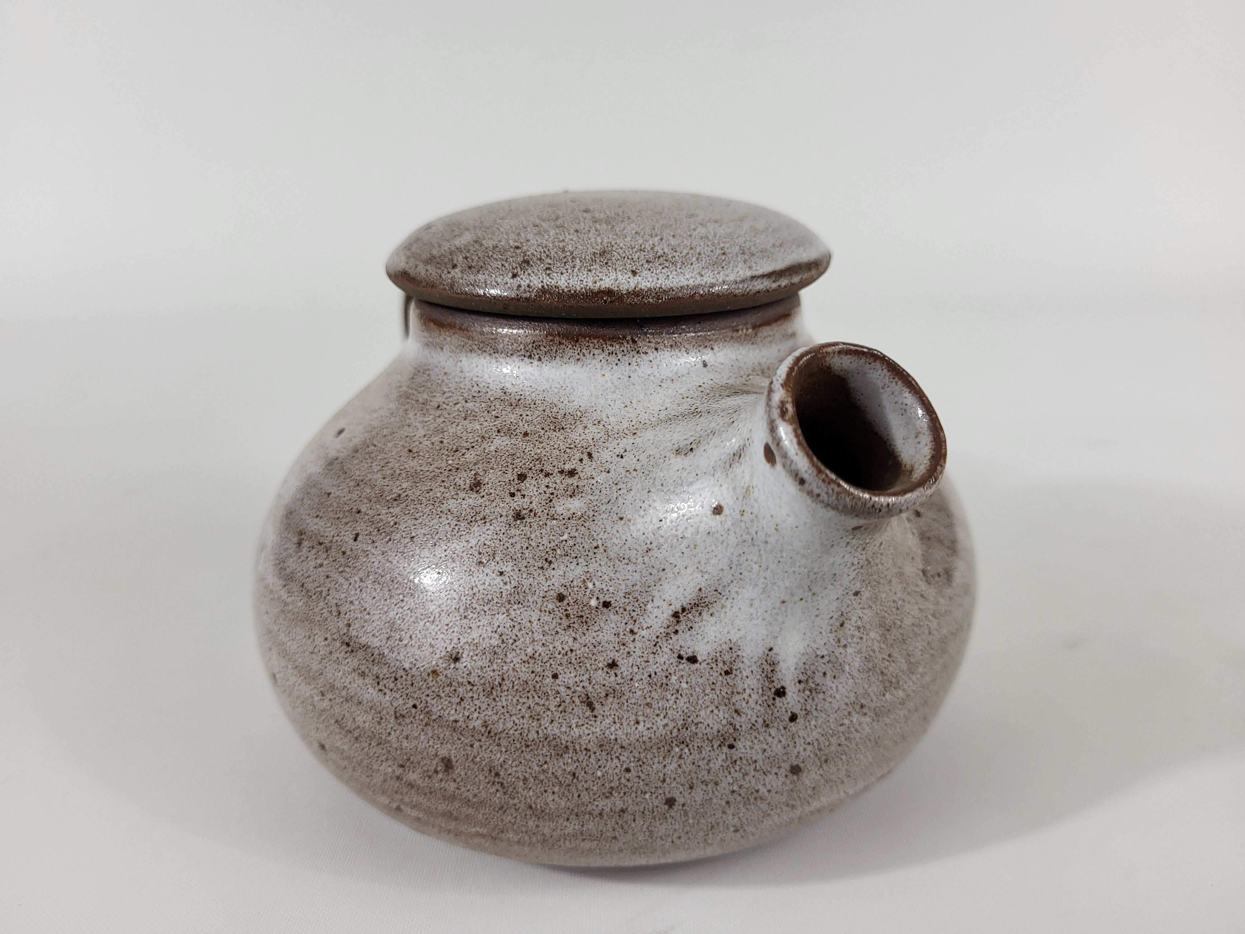 Stoneware teapot by Ratilly J&N Pierlot Puisaye