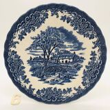 6 dessert plates English earthenware. Myott Meakin.