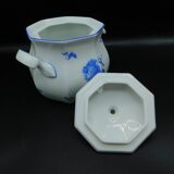 Sucrier en porcelaine Rosenthal Bavaria pivoine bleue