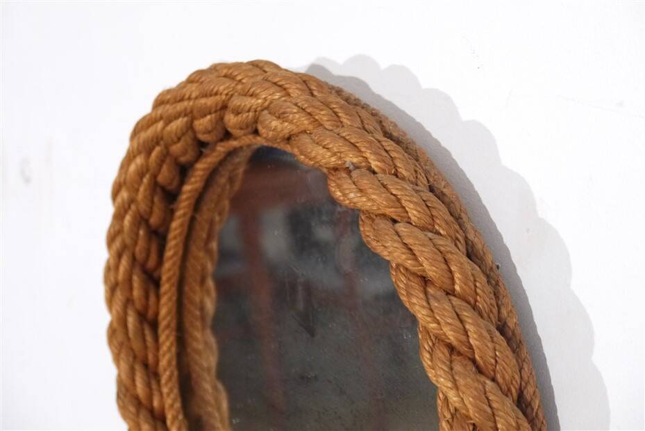 Vintage rope mirror 1960